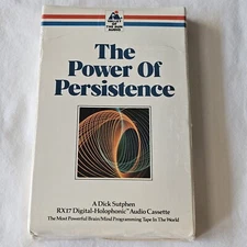 The Power Of Persistence - Dick Sutphen Audio Cassette Tape RX17 Holophonic Mind