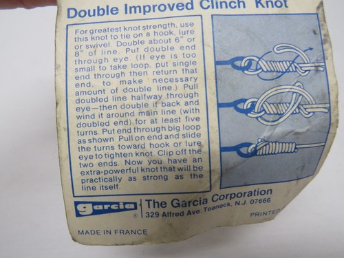 Vintage Garcia Mitchell 208 408 Pre Wound Spoons 100 Yards 6 lb Test 39935 - Picture 5 of 6