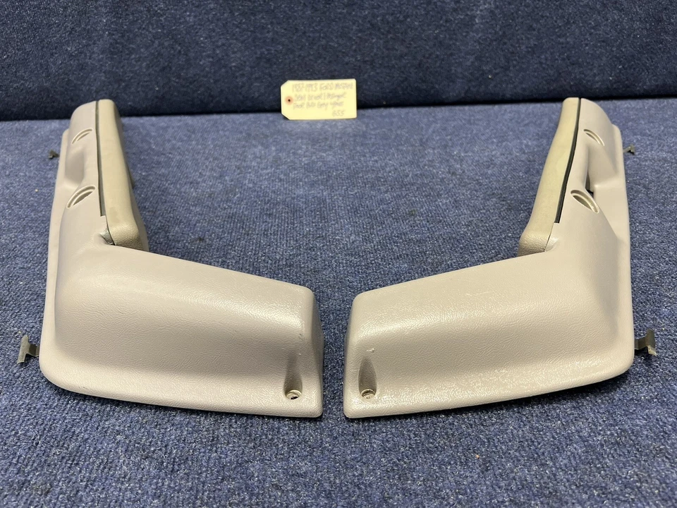 1987-1993 OEM Ford Mustang Grey Front Door Panel Armrests Pull Handle Factory 92 - Image 2 of 4
