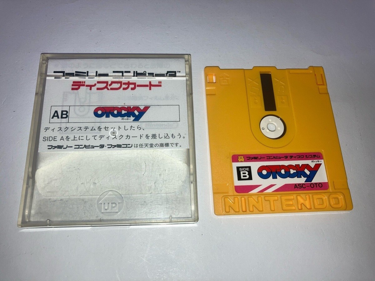 Otocky Nintendo Famicom Disk FCD In Stock ASCII 1987 A Japan