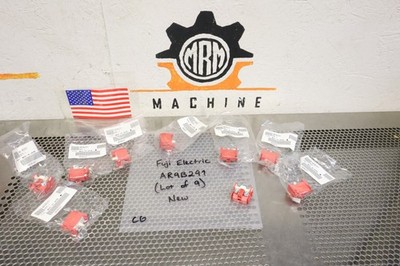 Fuji Electric AR9B291 Contact Blocks New Old Stock (Lot of 9)