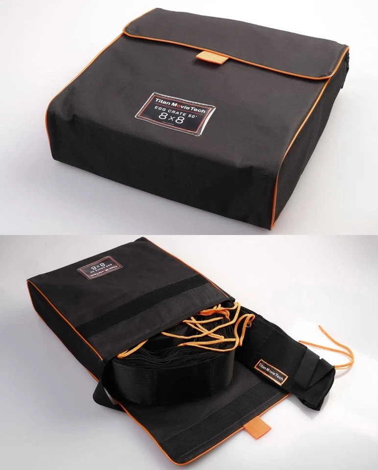 8x8 8x8ft 2.4x2.4m 50° Soft Egg Crate Fully Sewn with Carrying Case - Image 2 of 4