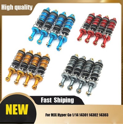 Front & Rear Shock Absorbers For MJX Hyper Go 1/14 14301 14302 14303 RC Part AAU