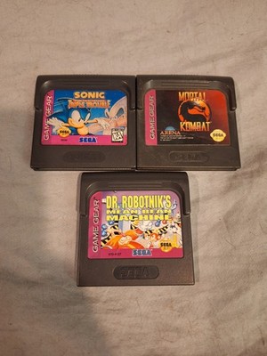 Dr. Robotnik's Mean Bean Machine Sonic Triple Trouble Mortal Kombat Game Gear