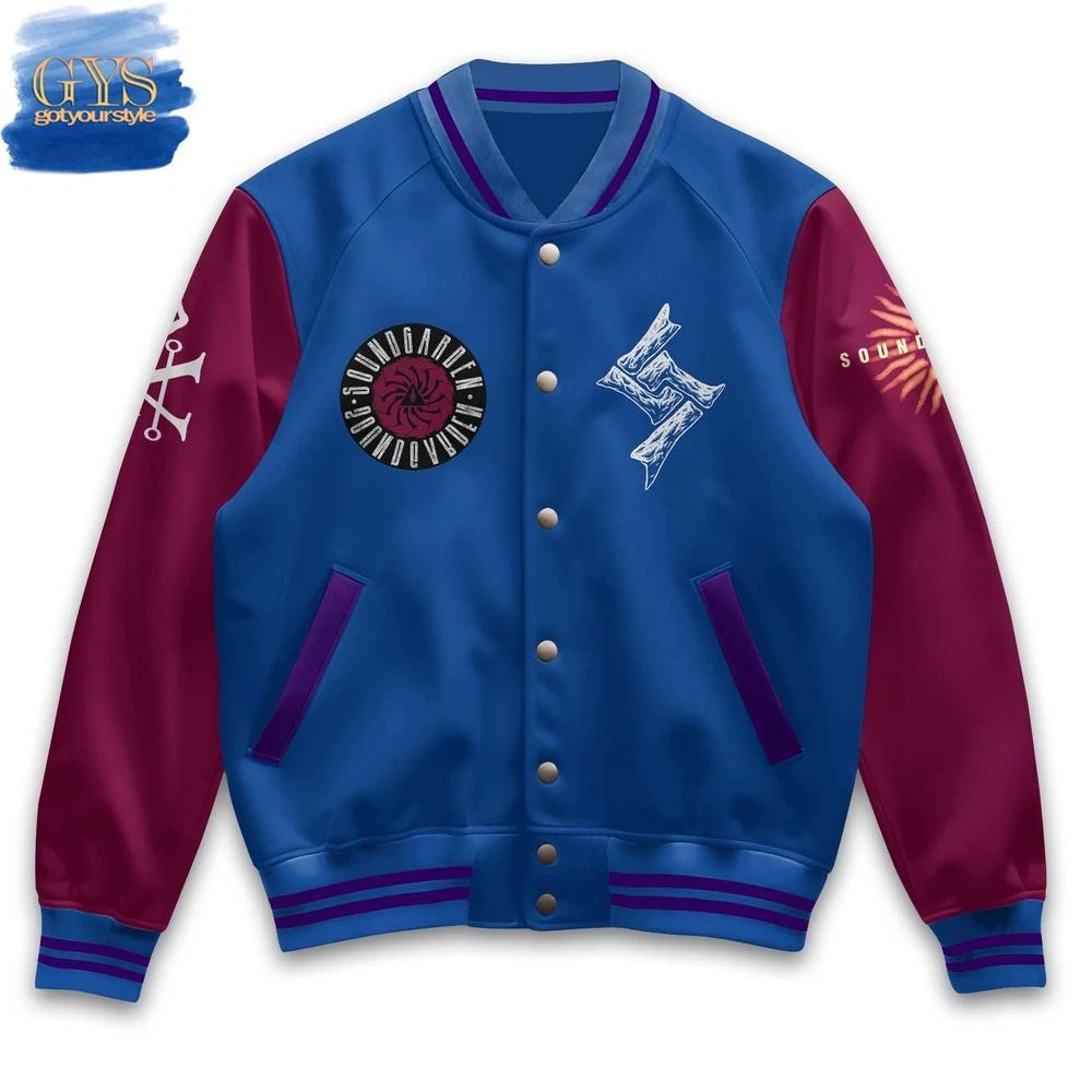 Soundgarden Black Hole Sun Varsity Jacket
