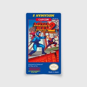 &Eacute;tiquette NES / Label : Mega Man 2