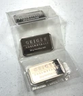 Geiger Edelmetalle 50 Grams Silver Bar ( 1 ) In Original Package Sealed Factory!