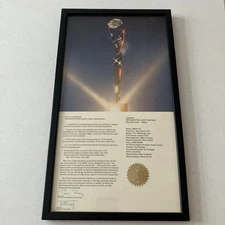 1974 CLIO Awards Television Advertising Mountain Dew “Water” BBDO Framed Award