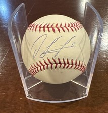 Orlando Arcia Autographed Signed Baseball ROMLB Atlanta Braves/Milwaukee Brewers