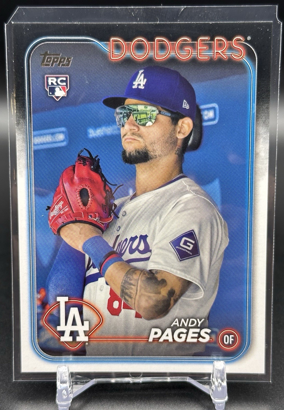 Andy Pages 2024 Topps Update #US221 Golden Mirror Image Variation