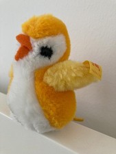 Steiff Küken, vintage 1980er, gelb/weiß, 9 cm, Plüschtier Steiff