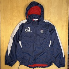 Umbro Glasgow Rangers Football Jacket Vintage Navy Blue Carling Large Mens 