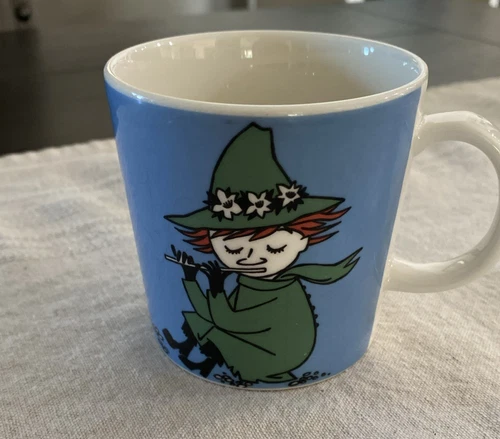 Arabia Snufkin Mug Moomin Discontinued Original Design Finland