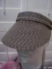 nwt SUN N'SAND HEADWEAR est 1986 ADJ back O/S 4" BILL