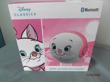Disney Marie Bluetooth LED Wireless Speaker NEW