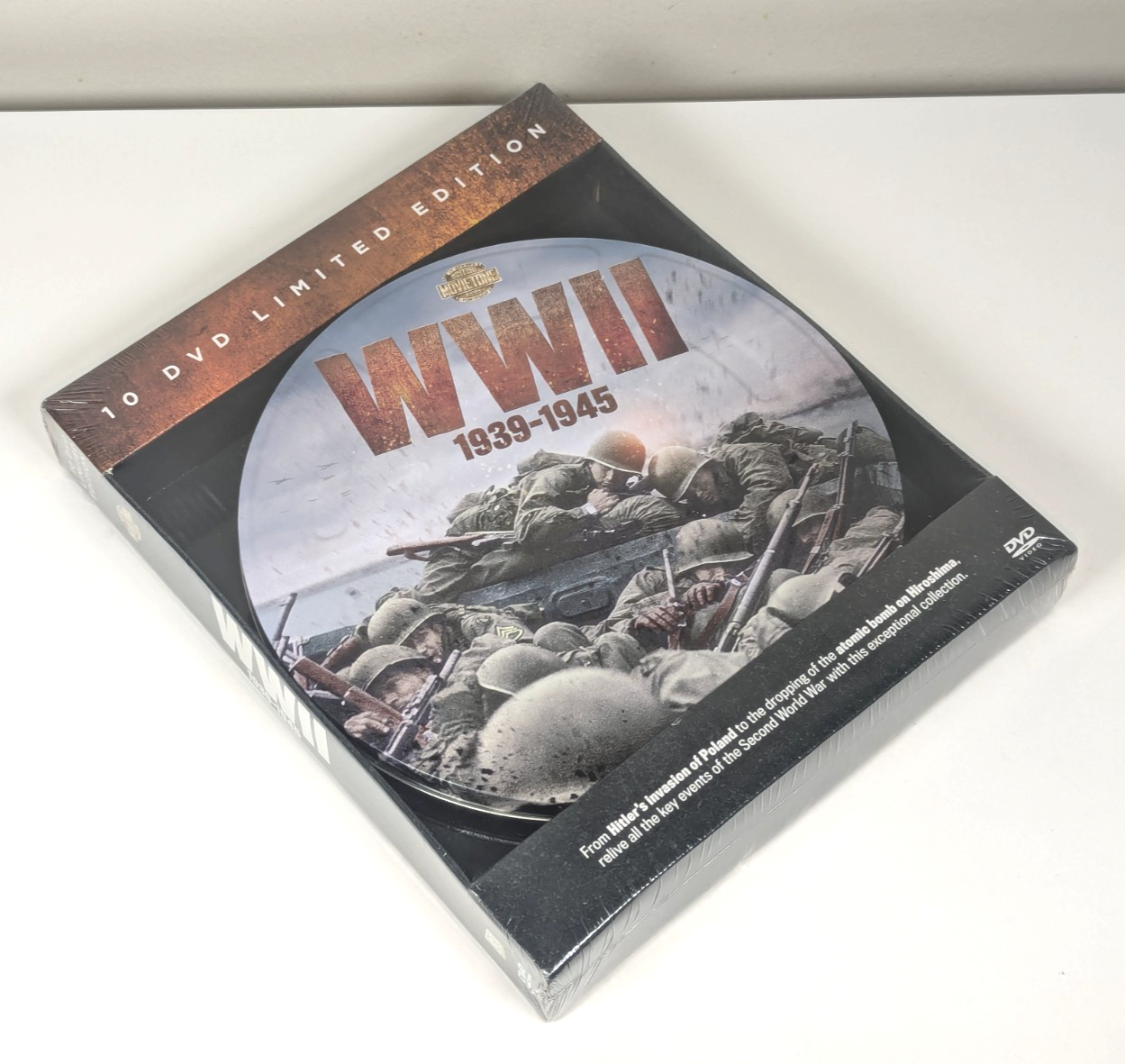 WWII - 1939-1945 - 10 DVD Limited Edition Gift Tin - DVD Brand New And Sealed!!!