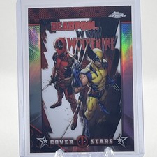 2025 Topps Chrome Deadpool Cover Stars #CS-4 Deadpool & Wolverine: WWIII #1