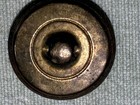Vintage Metal Picture Button PEACOCK Bird, 1 1/8” — photo 2