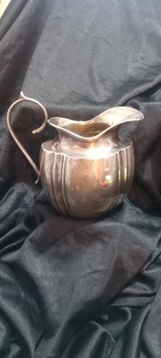 Vintage S.J. Levi & Co Leviathan Hard Soldered EPNS Silverplate Creamer