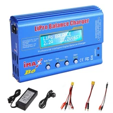 B6 Lipo Battery Charger 80W 6A Discharger for RC Hobby Batteries Balance Charger