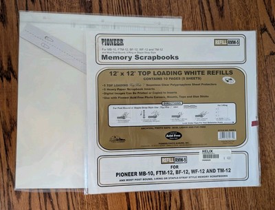 Lot of 2 PIONEER 12'' x 12'' Top Loading  - WHITE