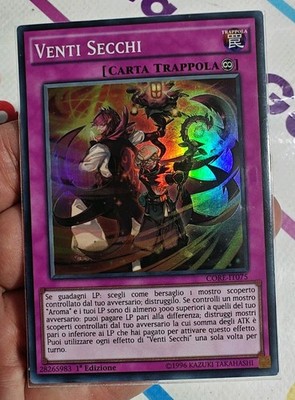 DRY WINDS   (Dried Winds)   Super Rare CORE IT075   YU-GI-OH NEW 