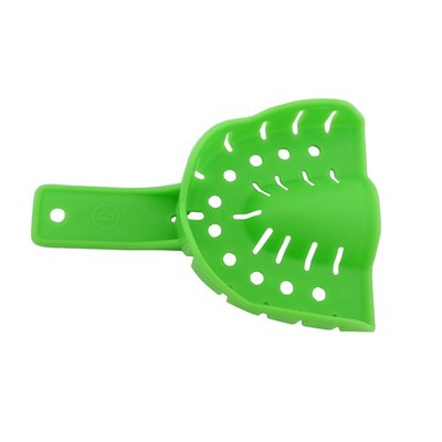 Disposable Impression Trays Upper Perforated #3 Green Color Dental Inst DN-2666