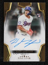2024 Topps Five Star Auto Wyatt Langford #FSA-WL Auto 00ws
