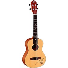 Ortega Bonfire U5 Tenor Ukulele Natural 197881429270 F