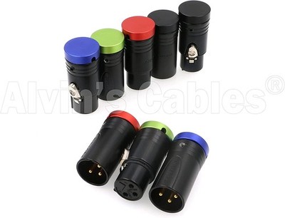 Low-Profile XLR 3 Pin Female Original Connector for Audio Devices Adjustable