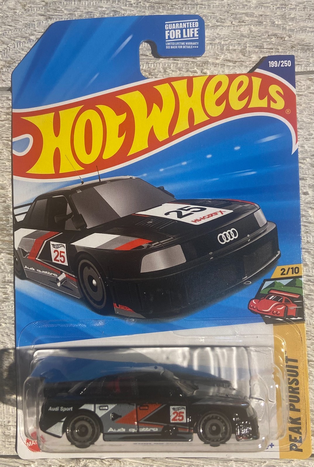 2025 Hot Wheels #199 Audi 90 Quattro BLACK