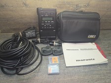 Marantz PMD660 Professional Solid State Recorder with OEM Power Supply With CARD