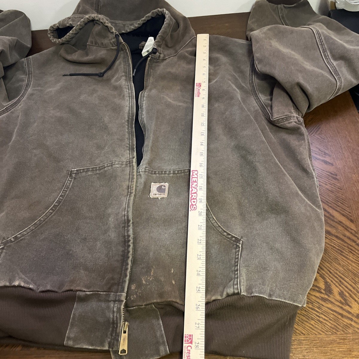Carhartt アクティブジャケット j25 CHT ブラウン　XXL Carhartt カーハート ジャケット アクティブジャケット メンズ