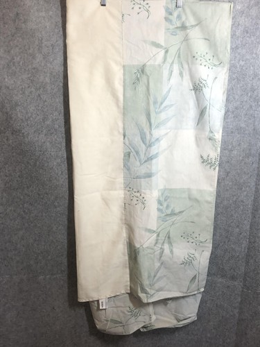 Croscill Queen Bed Skirt Beige Leaf Rothbury Nature Print Botanical Bedding
