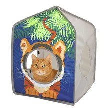 Kitty City Safari Jungle Tiger 3 Piece Set, C Tent House