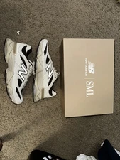 Size 10.5W/9M - New Balance Sydney McLaughlin-Levrone x 9060 Linen Black Coffee