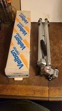 VELBON VE-3C Professional Aluminum Tripod 22"-60" Silver Camera Video Adjustable