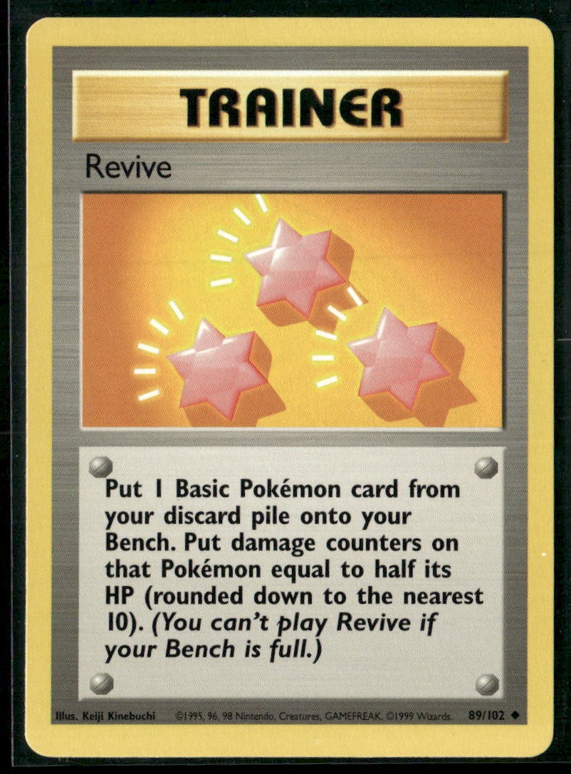 Base Set #89/102 Revive LP