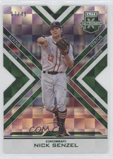 2016 Panini Elite Extra Edition Status Emerald Die-Cut 7/49 Nick Senzel #2 4f5