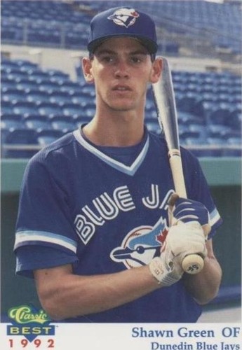 1992 Stadium Club Dome #67 Shawn Green XRC Blue Jays Dodgers | eBay