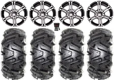 ITP SS212 14" Wheels Machined 28" Moto MTC Tires Textron Wildcat XX