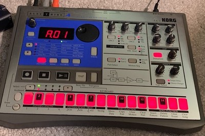 Vintage KORG ELECTRIBE EA-1 - 2 Part Analog Synthesizer Sequencer