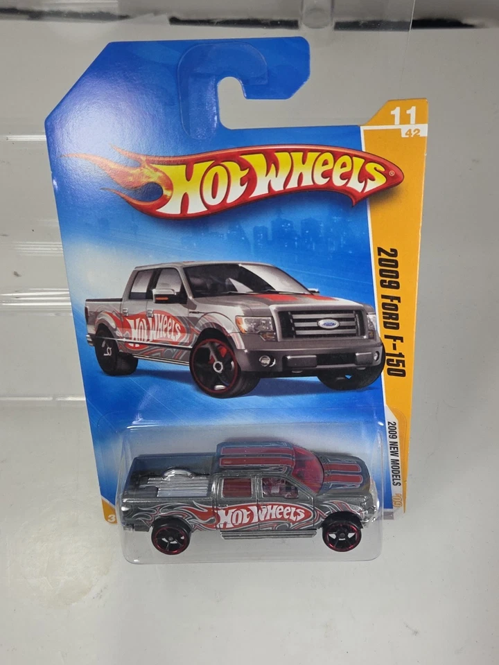 Ford F-150 2009 nuevos modelos ’09 Hot Wheels (lote de 3) negro/gris/azul con ruedas O5 Foto 4 de 4