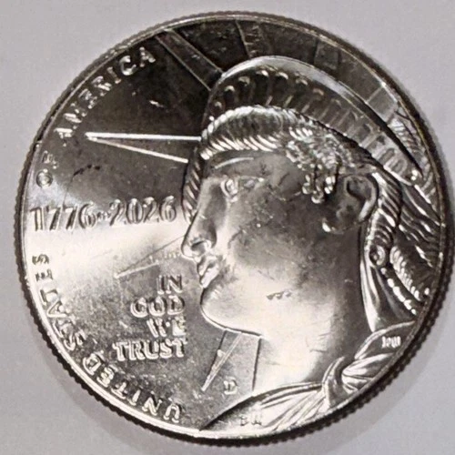 2026 D SemiQ Half Dollar Denver Mint US Coin 50C BU