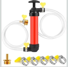 RV Winterizing Hand Water Pump Kit – Antifreeze Siphon Pump for Camper 