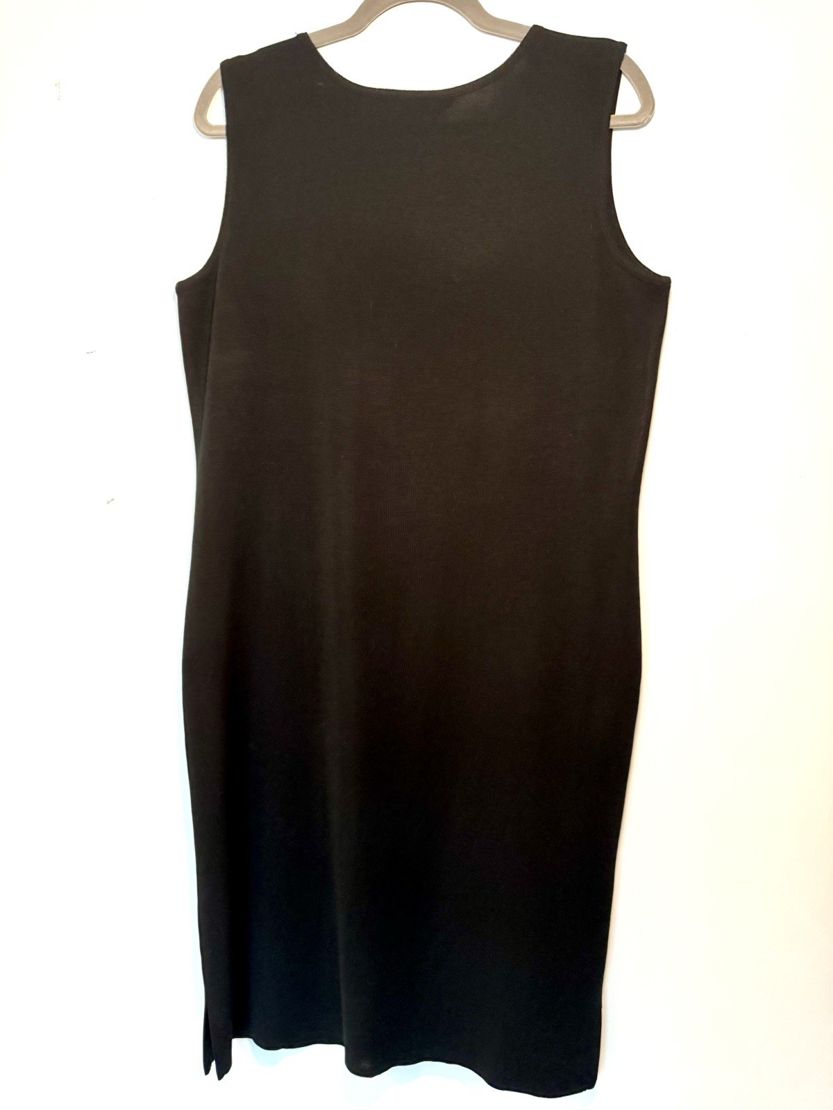 MING WANG Essential Classic Basic Black Knit Tank… - image 5