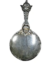 Dominick Haff Sterling Silver Cherub Bon-Bon Nut Scoop Spoon Silverware