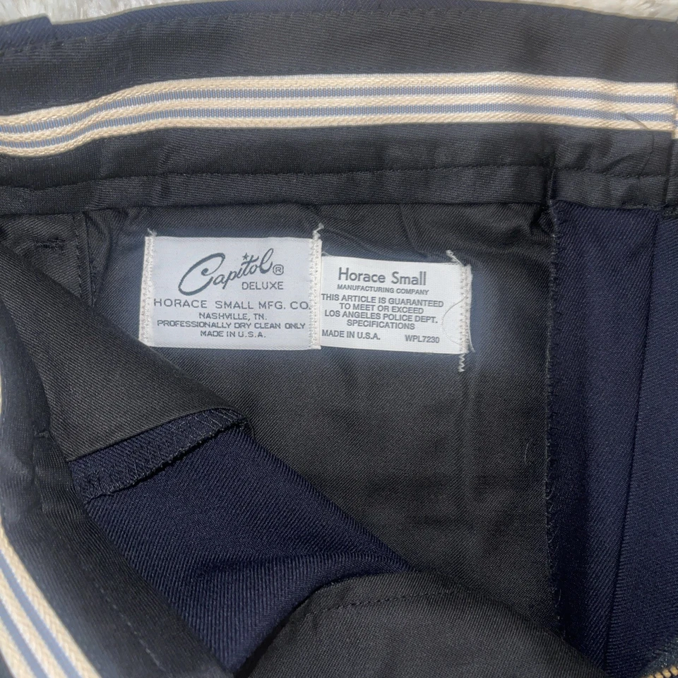 Capitol Deluxe Horace Small Navy Pants Size 35R WPL7230 NWT 31” Inseam - Image 3 of 4