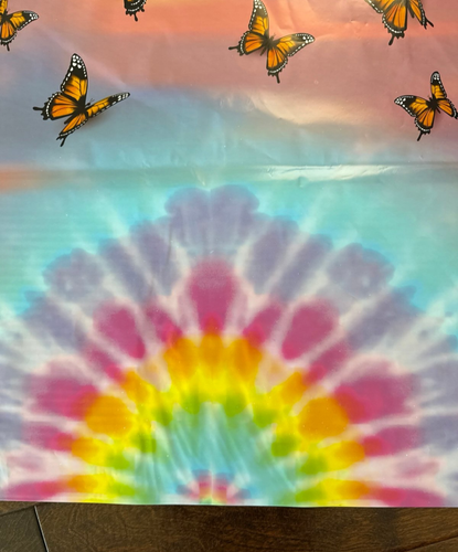 10 ODER 20er Pack - 19x24" XXL schöne Regenbogen Schmetterling Designer Poly Versandtaschen - Bild 4 von 4