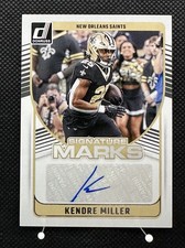 2024 Panini Donruss Kendre Miller Signature Marks #SMA-KMI Auto Saints